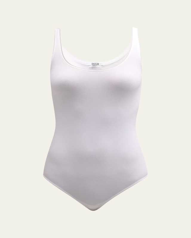 Jamaika Sleeveless Scoop-Neck Bodysuit